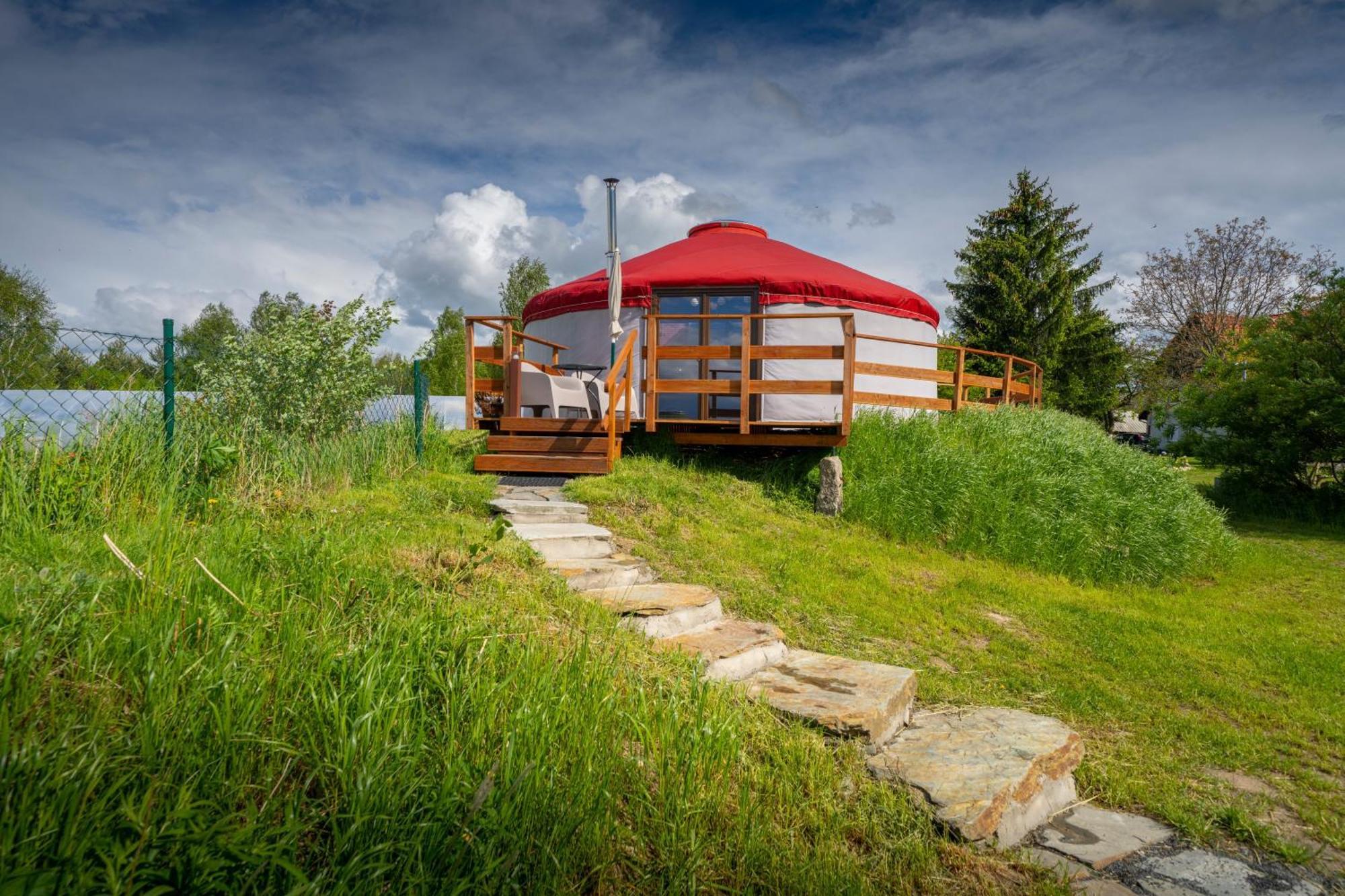 Dom W Domu - Izera Glamping Bed and Breakfast Gajowka  Εξωτερικό φωτογραφία